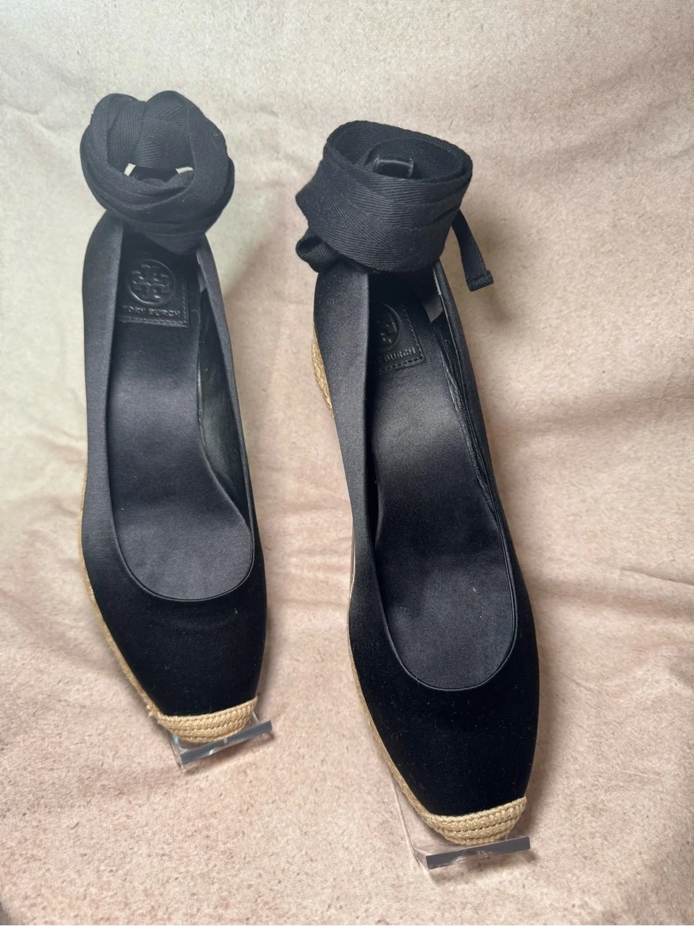Tory Burch Satin Espadrille